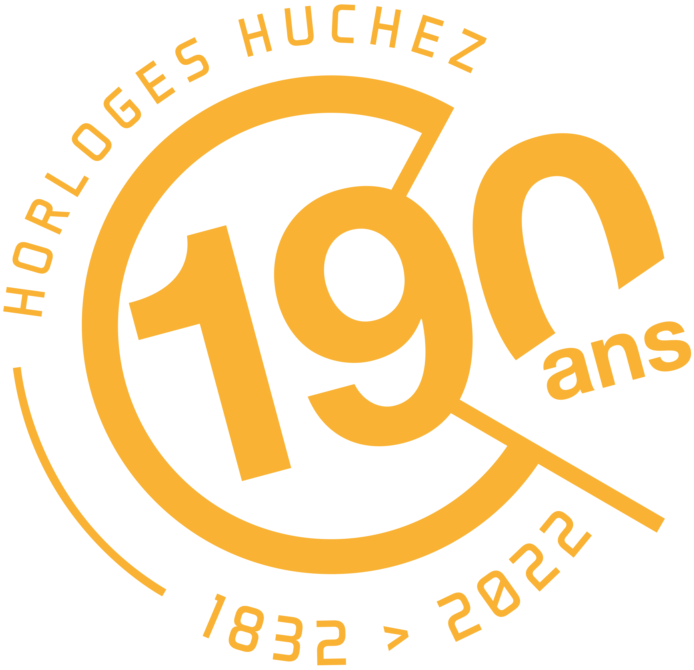logo huchez 190 ans