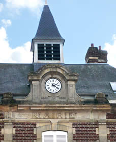 Façade de la mairie de Cuvilly