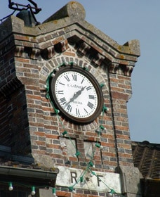 Détail de l'horloge de la mairie