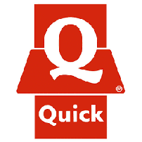 Quick, client de Huchez Logo de Quick