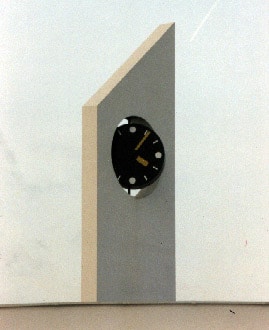 Horloge contemporaine du collège Van Gogh de Mitry-Mory