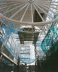 Horloge monumentale de la gare de Cergy