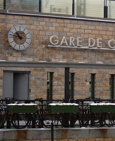 Façade de la gare de Chelles-Gournay