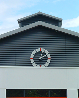 Horloge du magasin ED à Péronne