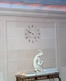 Horloge de prestige pour la piscine