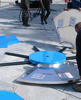 Assemblage de l'horloge pour Okabé Kremelin-Bicetre