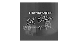 Logo monochrome Pihen transports 