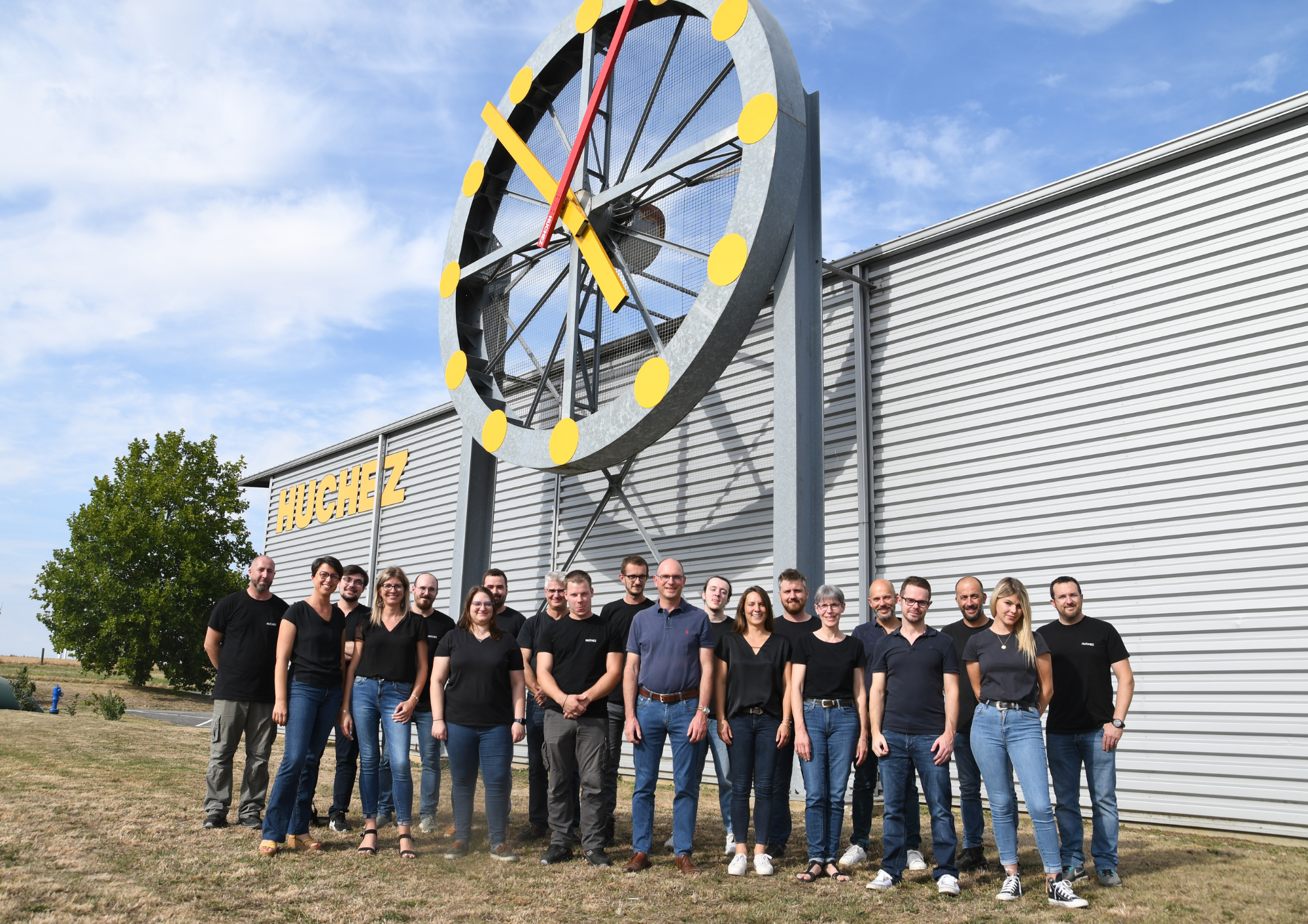 Toute l'équipe d'Horloges Huchez